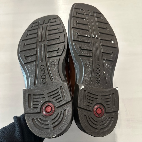 Ecco Helsinki Men’s Brown Leather Bike Toe Slip On Loafers Size 43, US 9-9.5 GUC - Picture 8 of 8